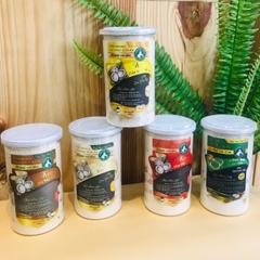 Kẹo dừa Sáp hoa tuyết vị lá dứa 400g - cocofarm