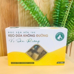 Kẹo dừa không đường vị sầu riêng 400g - cocofarm
