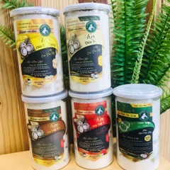 Kẹo dừa Sáp hoa tuyết vị gấc 400g - cocofarm