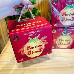 Kẹo dừa cuộn ngũ vị 1kg - cocofarm