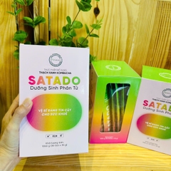 Thạch xanh kombucha SATADO Dưỡng sinh phân tử - Vgreen