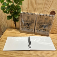 Bí sketchbook - giấy kem trơn - A5 - 65 tờ 190gsm