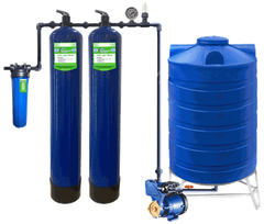 Hệ thống lọc tổng giếng khoan 2 cột composite NSX-MC2-GK