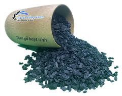Than gỗ hoạt tính iodine 300-500 mg/g