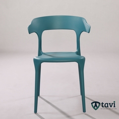 Ghế cafe ghế ăn nhựa đúc xếp chồng - TV301