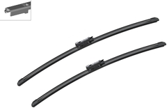 Bộ 2 Thanh gạt mưa Bosch® AeroTwin EURO Set 24