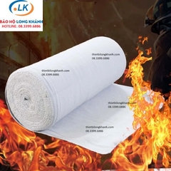 Vải gốm ceramic chịu nhiệt chống cháy 3mm