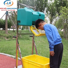 Bồn rửa mắt khẩn cấp di động HAW7501 có xe đẩy