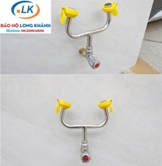 Vòi rửa mắt khẩn cấp gắn lavabo