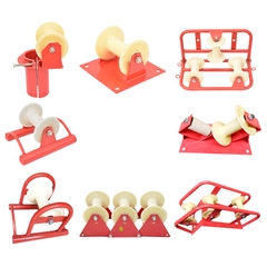 Con lăn góc chữ V 2 bánh nhôm