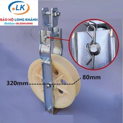 Puly kéo dây điện đường kính 320x80mm