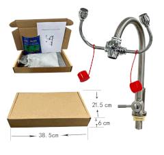Vòi rửa mắt kết hợp rửa tay khẩn cấp UK0711A