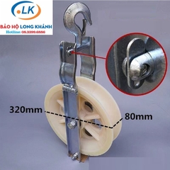 Puly kéo dây điện đường kính 320x80mm