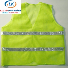 Áo lưới phản quang màu xanh nõn chuối