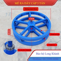 Mễ ra dây cáp 3 tấn