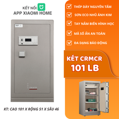 Két Sắt Xiaomi CRMCR 101LB Thép Đúc, Khóa Vân Tay Điện Tử Định Danh Người Mở Két