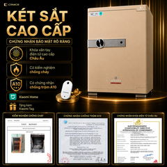 Két Sắt Xiaomi CRMCR 80JB Thép Đặc Nguyên Khối