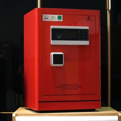 Két sắt Màu Đỏ Ruby Xiaomi CRMCR 60LE – Khóa vân tay điện tử định danh người mở, Cảnh Báo Về Điện Thoại - Màu Đỏ Ruby
