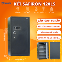Két Sắt Thông Minh Safiron 120LS Khóa Vân Tay Điện Tử Kết Nối APP Điện Thoại