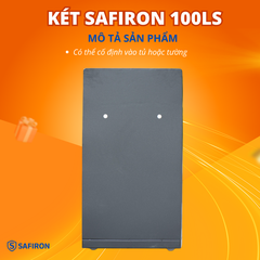 Két Sắt Thông Minh Safiron 100LS Khóa Vân Tay Điện Tử Kết Nối APP Điện Thoại