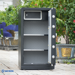 Két Sắt Thông Minh Safiron 100LS Khóa Vân Tay Điện Tử Kết Nối APP Điện Thoại