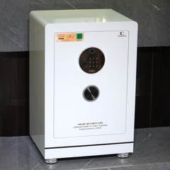Két Sắt Xiaomi CRMCR 61PC Khóa Vân Tay Điện Tử Định Danh Người Mở, Có Hầm Bí Mật