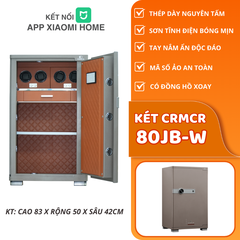 Két Sắt Xiaomi CRMCR 80JBW, Ngăn bảo quản đồng hồ cơ, Kết Nối APP Xiaomi Home