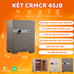 Két Sắt Xiaomi CRMCR 45JB Chống Cháy Kết Nối APP Xiaomi Home
