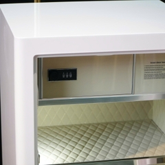 Két sắt Màu Hồng Patel Xiaomi CRMCR 60LE Màu – Khóa vân tay điện tử định danh người mở, Cảnh Báo Về Điện Thoại