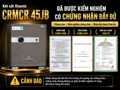 Két Sắt Xiaomi CRMCR 45JB Chống Cháy Kết Nối APP Xiaomi Home