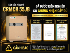 Két Sắt Xiaomi CRMCR 55JB Chống Cháy, Cảnh Báo Điện Thoại