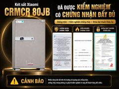 Két Sắt Xiaomi CRMCR 80JB Kết Nối APP Xiaomi Home