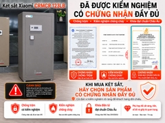 Két Sắt Xiaomi CRMCR 123LB Khóa Vân Tay Điện Tử Xác Minh Danh Tính Người Mở