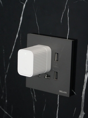 Cổng Kích Hoạt Cảnh Báo Từ Xa Cho Két Sắt Nhập Khẩu Xiaomi CRMCR - QingPing Smart Gateway CRMCR