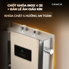 Két Sắt Xiaomi CRMCR 101LB Thép Đúc, Khóa Vân Tay Điện Tử Định Danh Người Mở Két