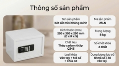 Két Sắt Mini CRMCR 25LN – Nhỏ Mà Đẹp