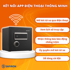Két Mini Thông Minh Safiron 35LS Kết Nối APP Điện Thoại