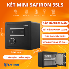 Két Mini Thông Minh Safiron 35LS Kết Nối APP Điện Thoại