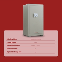 Két Sắt Nhập Khẩu CRMCR 100MB Vân Tay Sinh Trắc Học Bán Dẫn, Cảnh Báo Điện Thoại