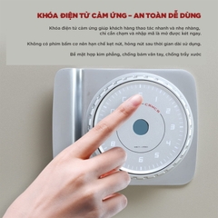 Két Sắt Nhập Khẩu CRMCR 100MB Vân Tay Sinh Trắc Học Bán Dẫn, Cảnh Báo Điện Thoại