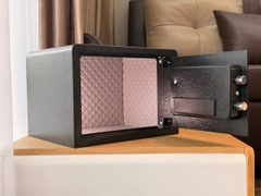 Két Sắt Mini Thông Minh Safiron 25LBF Vân Tay Điện Tử Kết Nối Điện Thoại