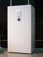 Két Sắt Xiaomi CRMCR 100ZB Thép Đúc Q345, Chống Trộm A10, Khóa Vân Tay Cảnh Báo Điện Thoại [Màu Orchid Tím Hồng]
