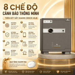 Két Sắt Xiaomi CRMCR 45JB Chống Cháy Kết Nối APP Xiaomi Home