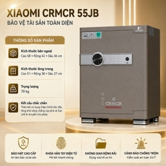 Két Sắt Xiaomi CRMCR 55JB Chống Cháy, Cảnh Báo Điện Thoại