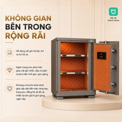 Két Sắt Xiaomi CRMCR 55JB Chống Cháy, Cảnh Báo Điện Thoại