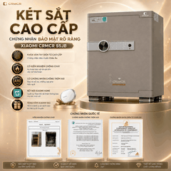 Két Sắt Xiaomi CRMCR 55JB Chống Cháy, Cảnh Báo Điện Thoại