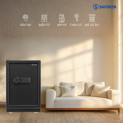 Két Sắt Thông Minh Safiron 60LBF Kết Nối APP Điện Thoại