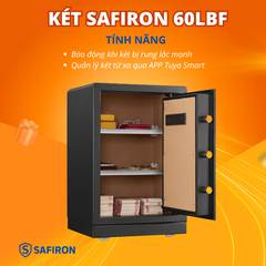 Két Sắt Thông Minh Safiron 60LBF Kết Nối APP Điện Thoại