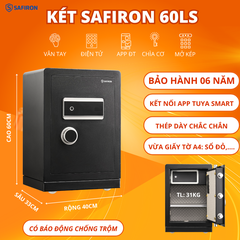 Két Sắt Thông Minh Safiron 60LS Kết Nối APP Điện Thoại