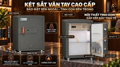 Két Sắt Xiaomi CRMCR Thông Minh 60MS Khóa vân tay tự động